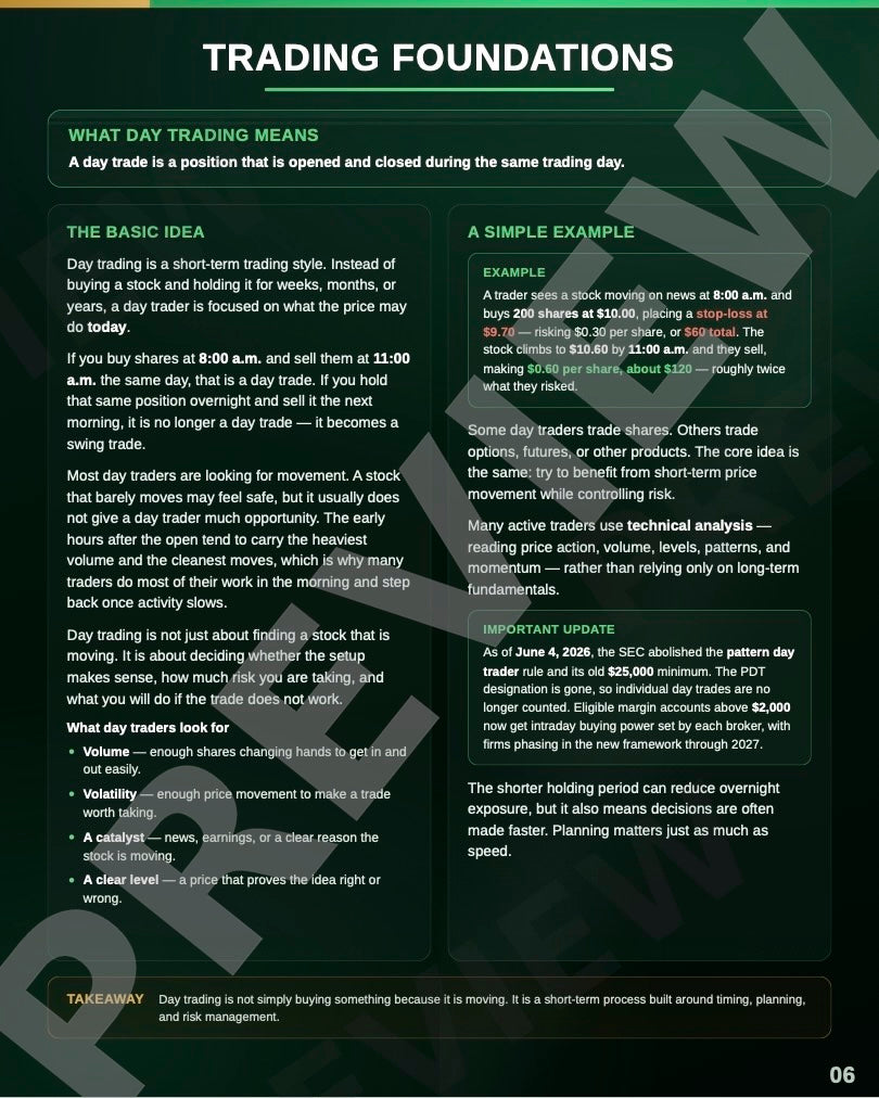 The Ultimate Day Trading Guide